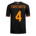 AS Roma Bryan Cristante #4 Voetbalkleding Derde Shirt 2023-24 Korte Mouwen